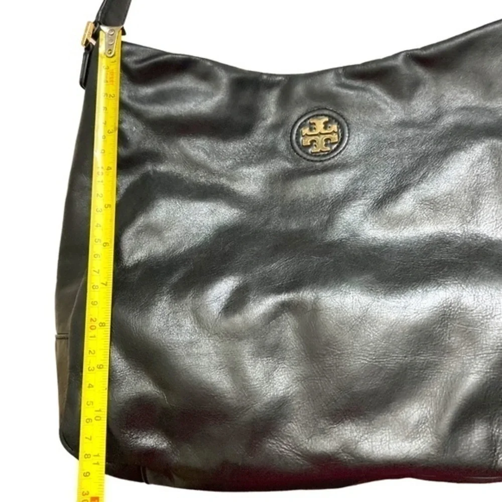 Tory Burch black leather shoulder bag